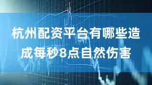 杭州配资平台有哪些造成每秒8点自然伤害